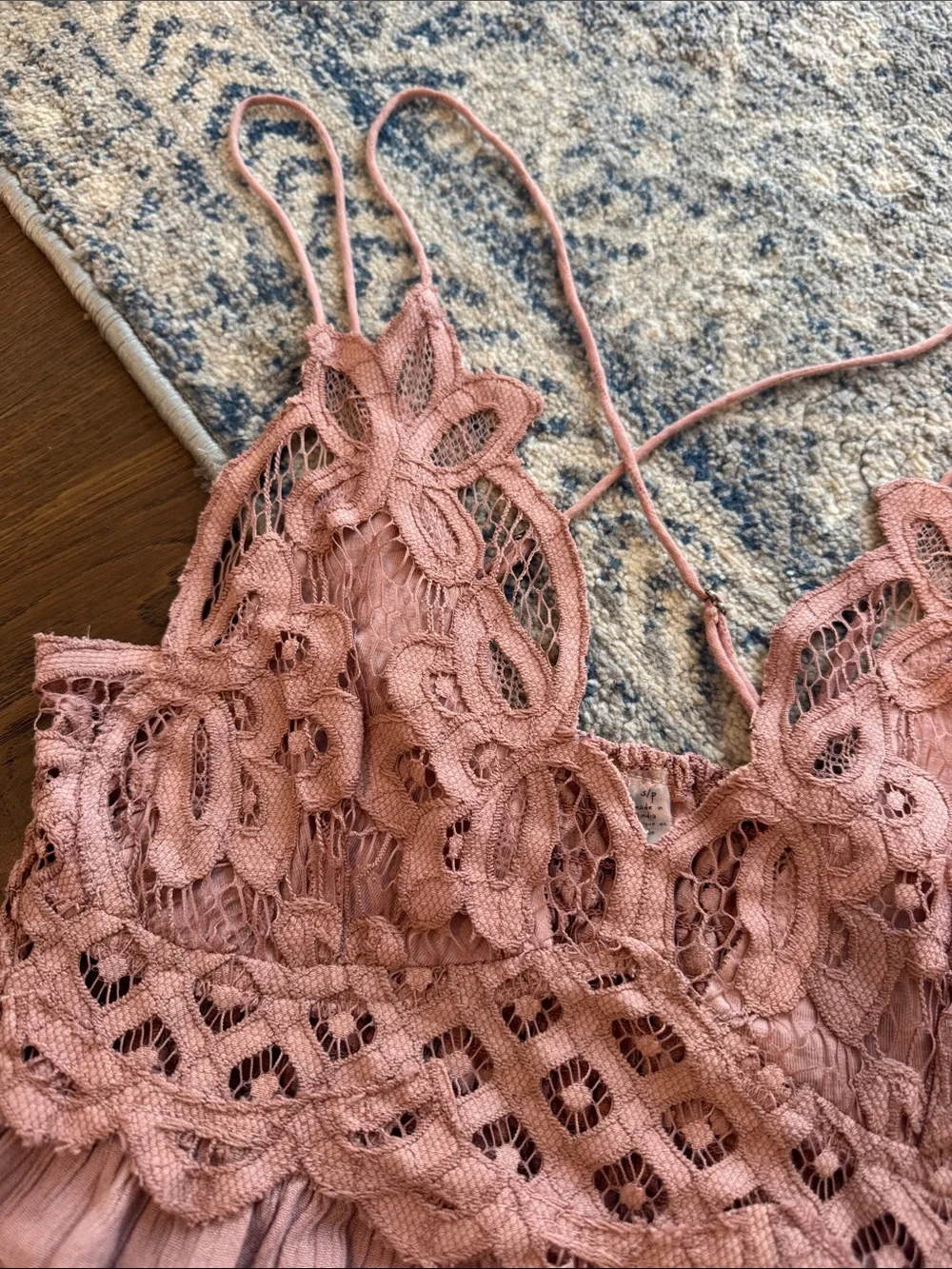 Free People - Adella Top in Blush